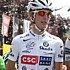 Andy Schleck au dpart de la dernire tape du Tour de France 2008